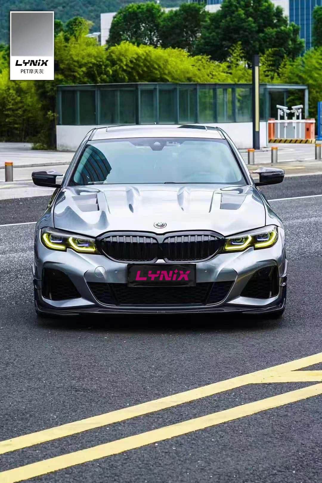 宝马3系|PET摩天灰|改色膜