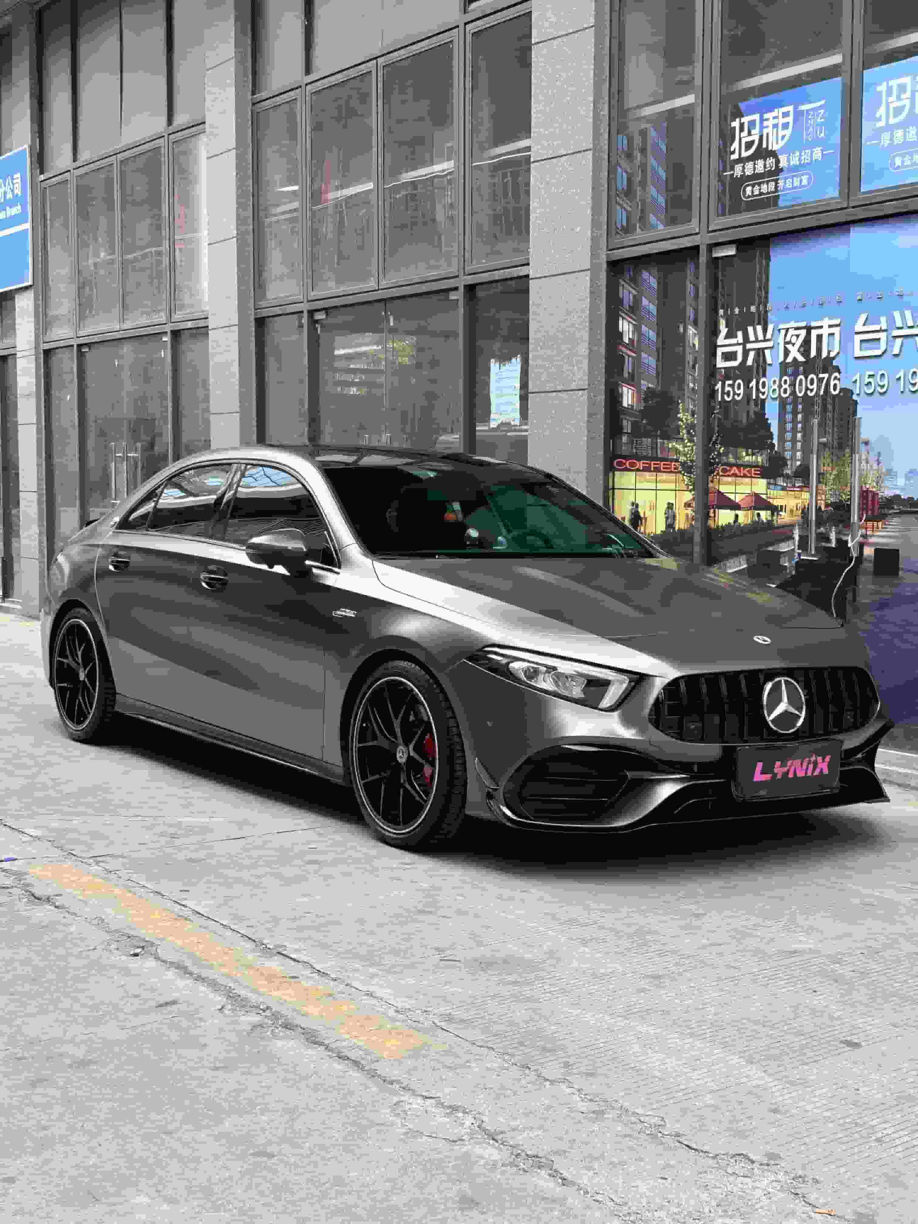 奔驰A|PET-AMG山灰|改色膜